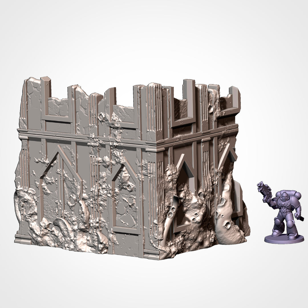 Infected Ruins - Complete Terrain Set