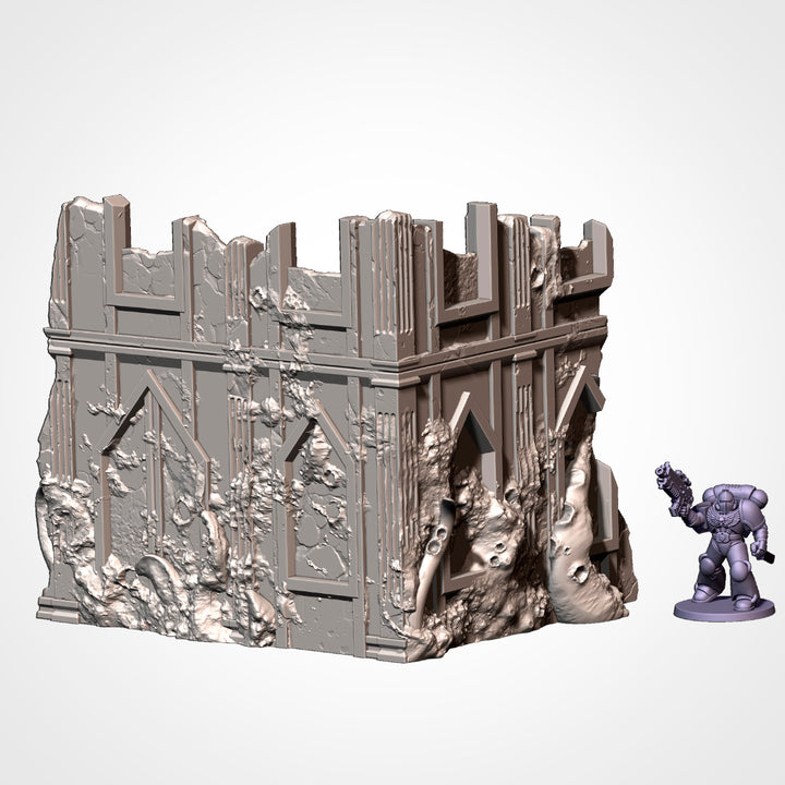 Infected Ruins - Complete Terrain Set