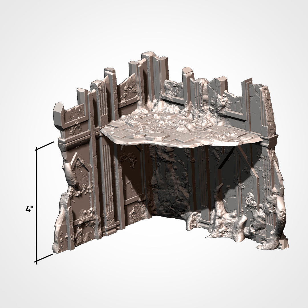 Infected Ruins - Complete Terrain Set