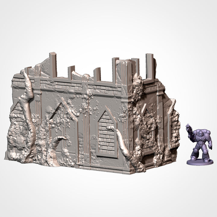 Infected Ruins - Complete Terrain Set