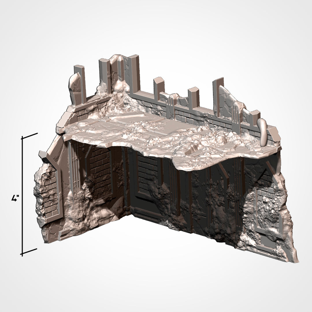 Infected Ruins - Complete Terrain Set