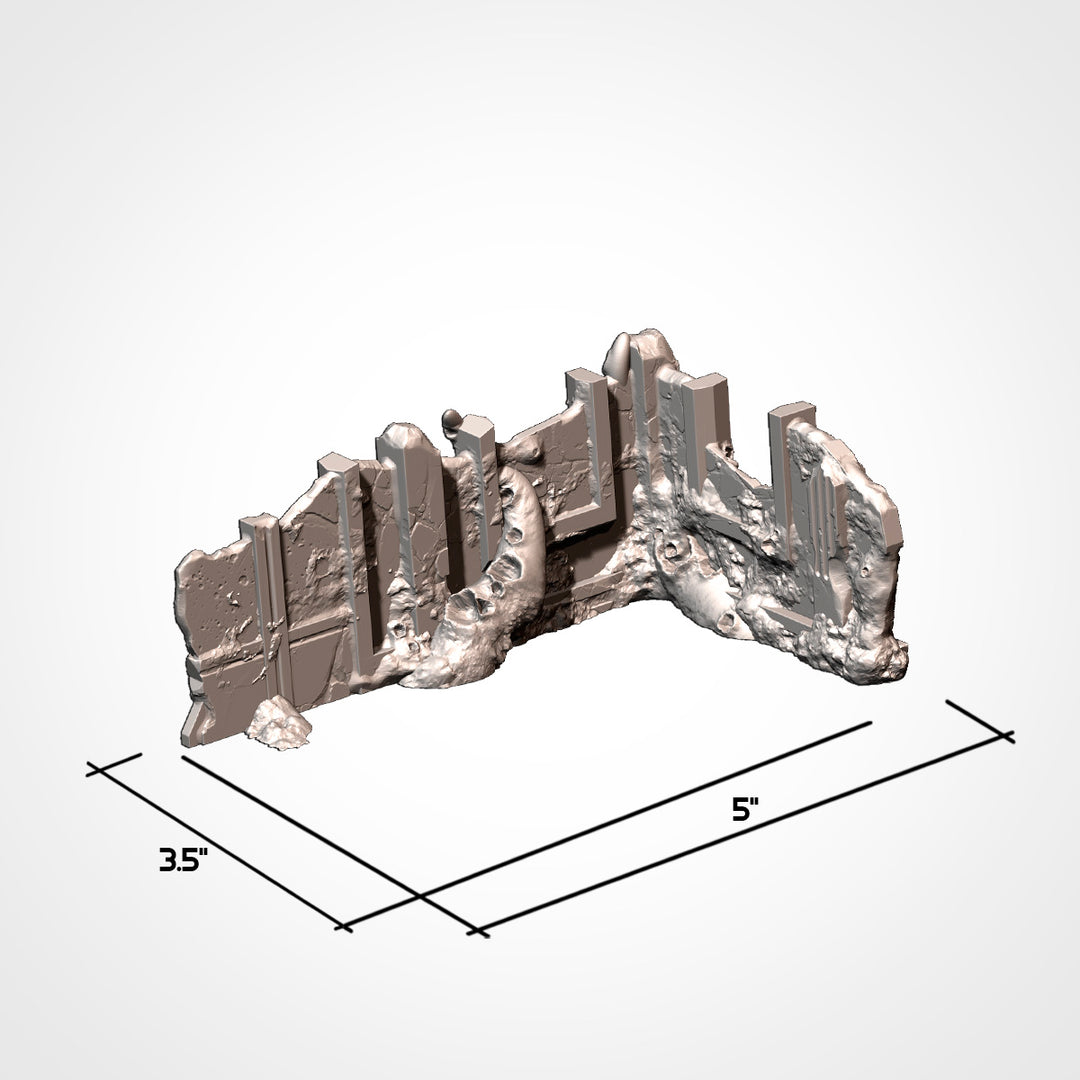 Infected Ruins - Complete Terrain Set