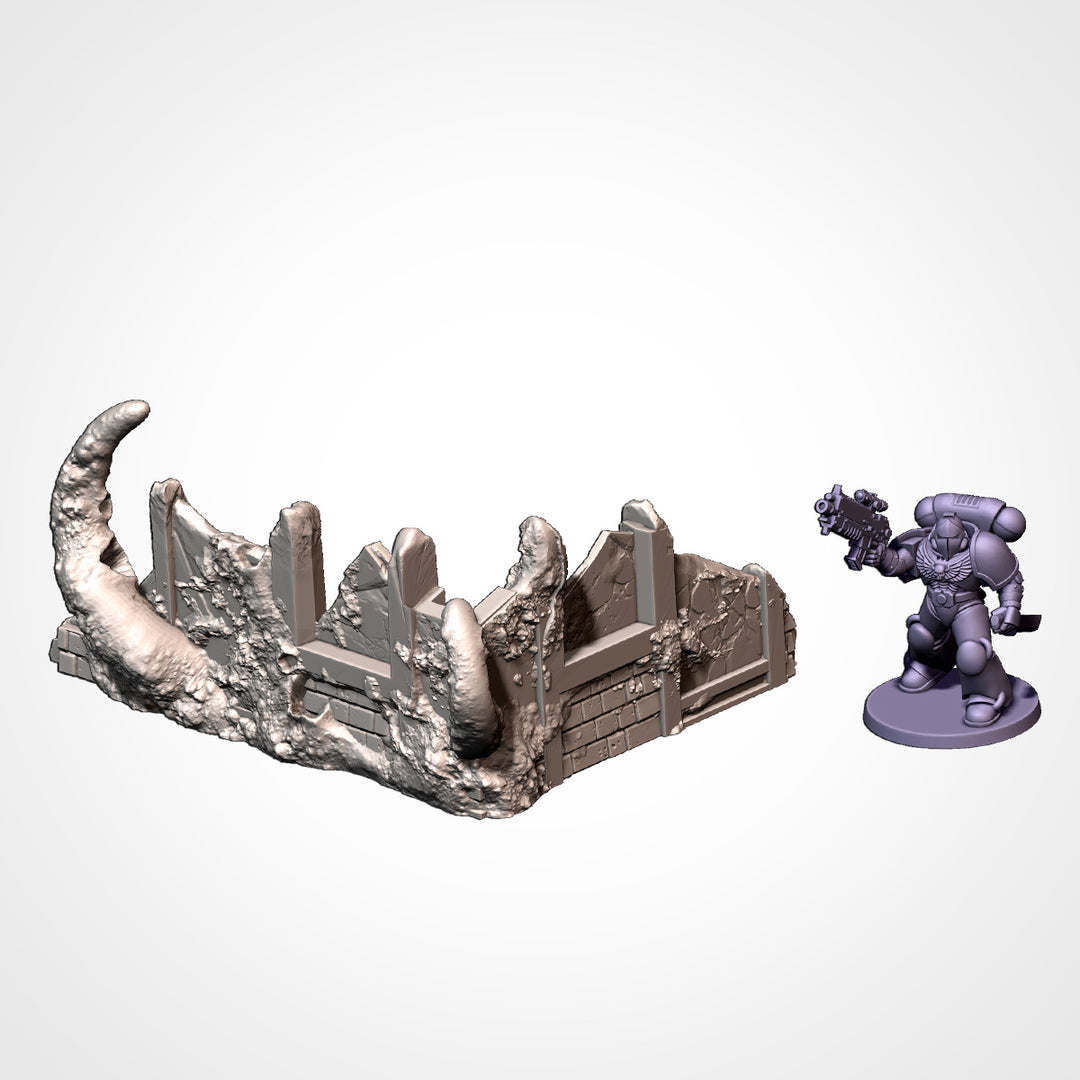 Infected Ruins - Complete Terrain Set