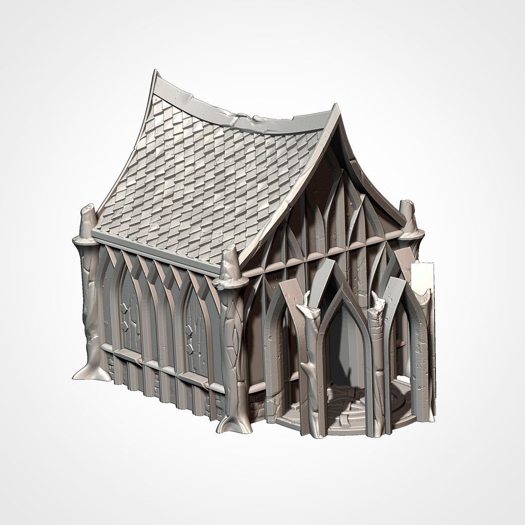 Wood Elf Village - Complete Fantasy Terrain Set