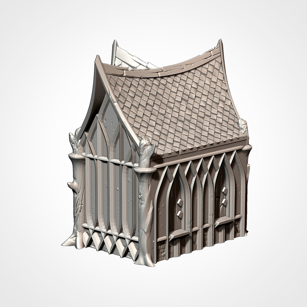 Wood Elf Village - Complete Fantasy Terrain Set