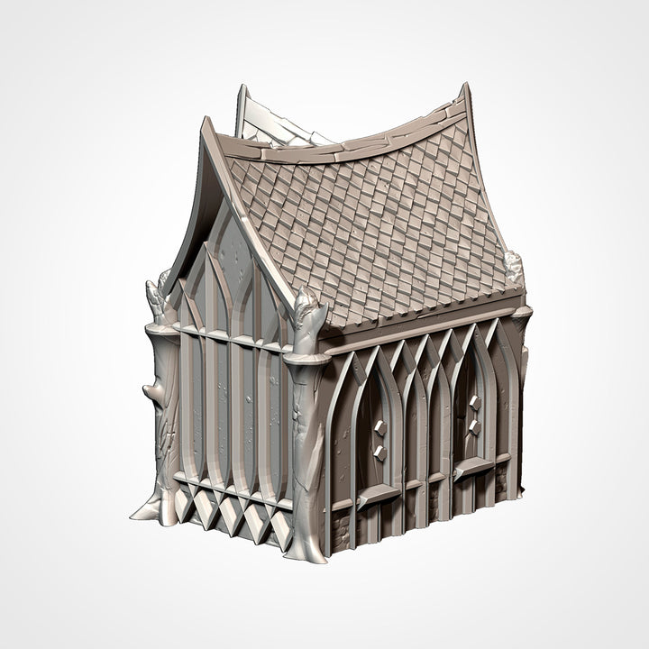 Wood Elf Village - Complete Fantasy Terrain Set