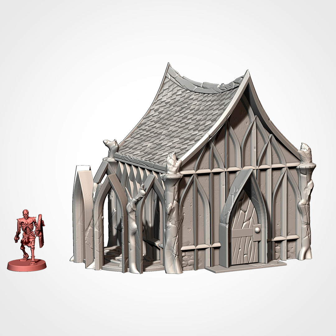 Wood Elf Village - Complete Fantasy Terrain Set