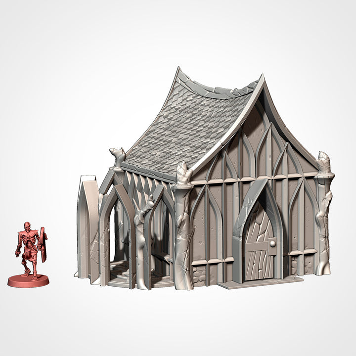 Wood Elf Village - Complete Fantasy Terrain Set