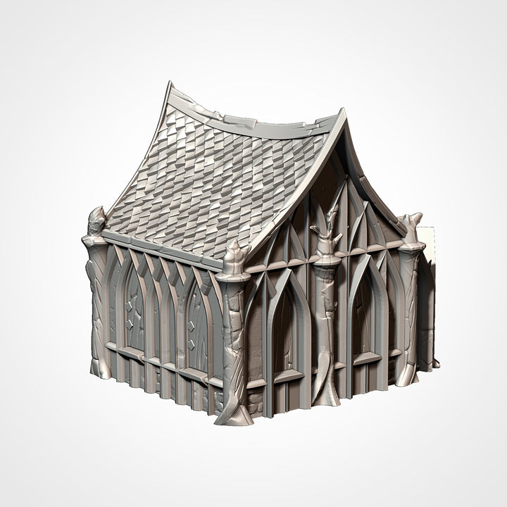 Wood Elf Village - Complete Fantasy Terrain Set