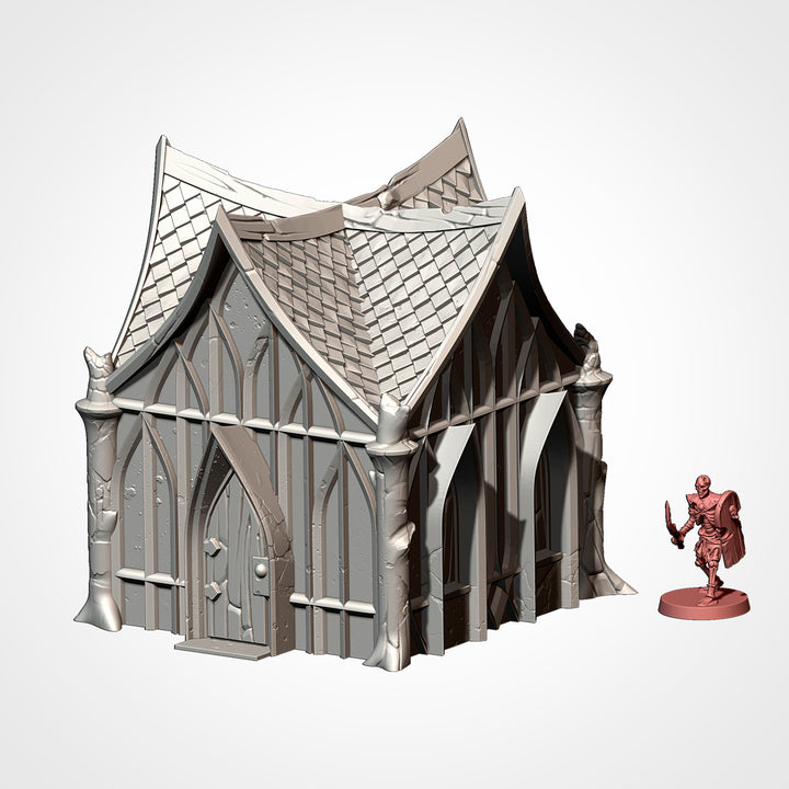 Wood Elf Village - Complete Fantasy Terrain Set