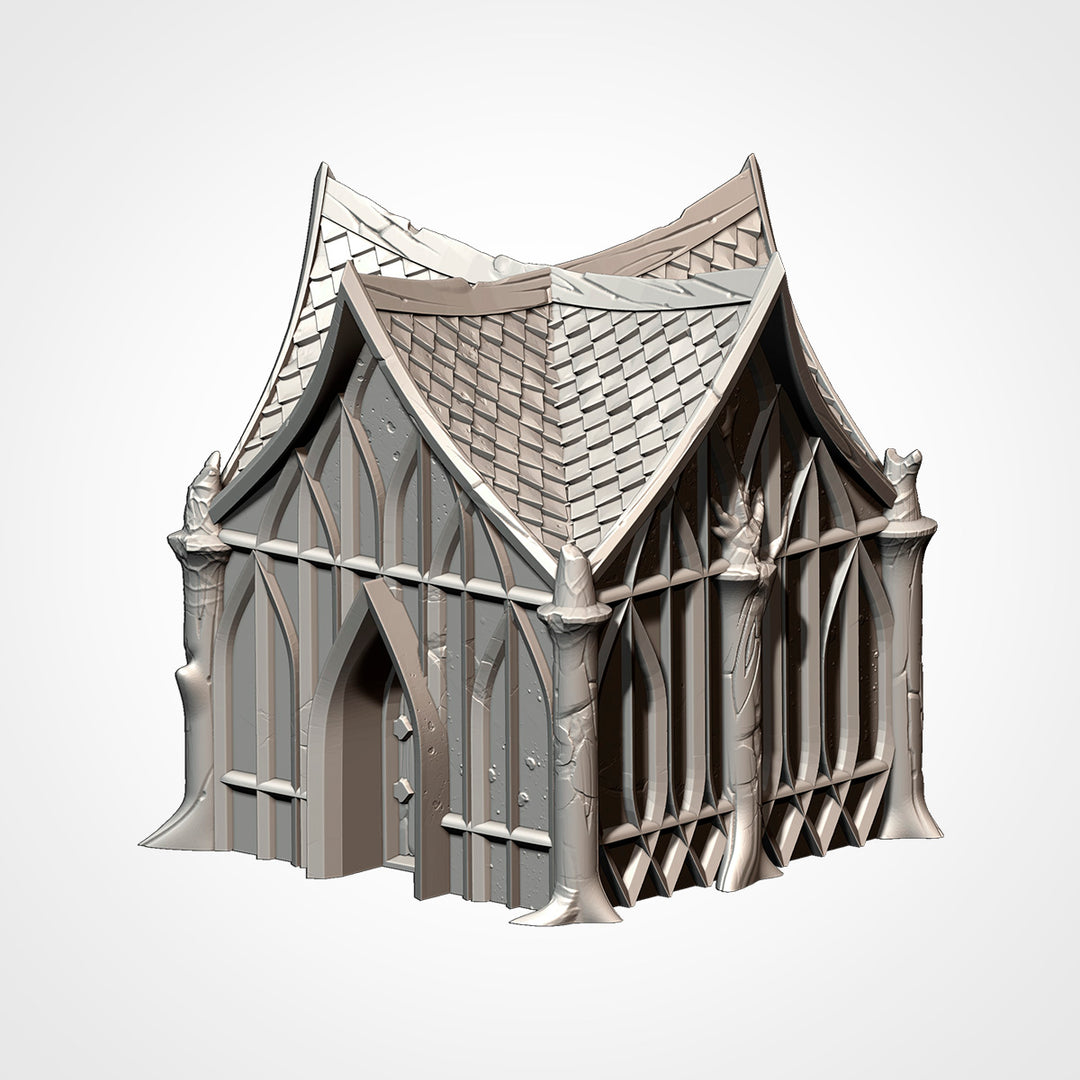 Wood Elf Village - Complete Fantasy Terrain Set