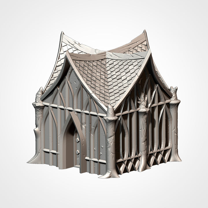 Wood Elf Village - Complete Fantasy Terrain Set