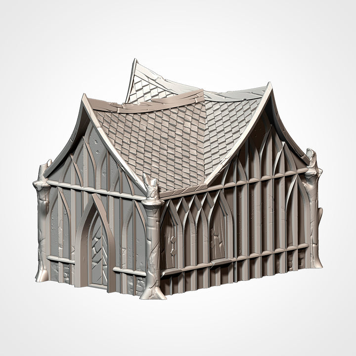 Wood Elf Village - Complete Fantasy Terrain Set