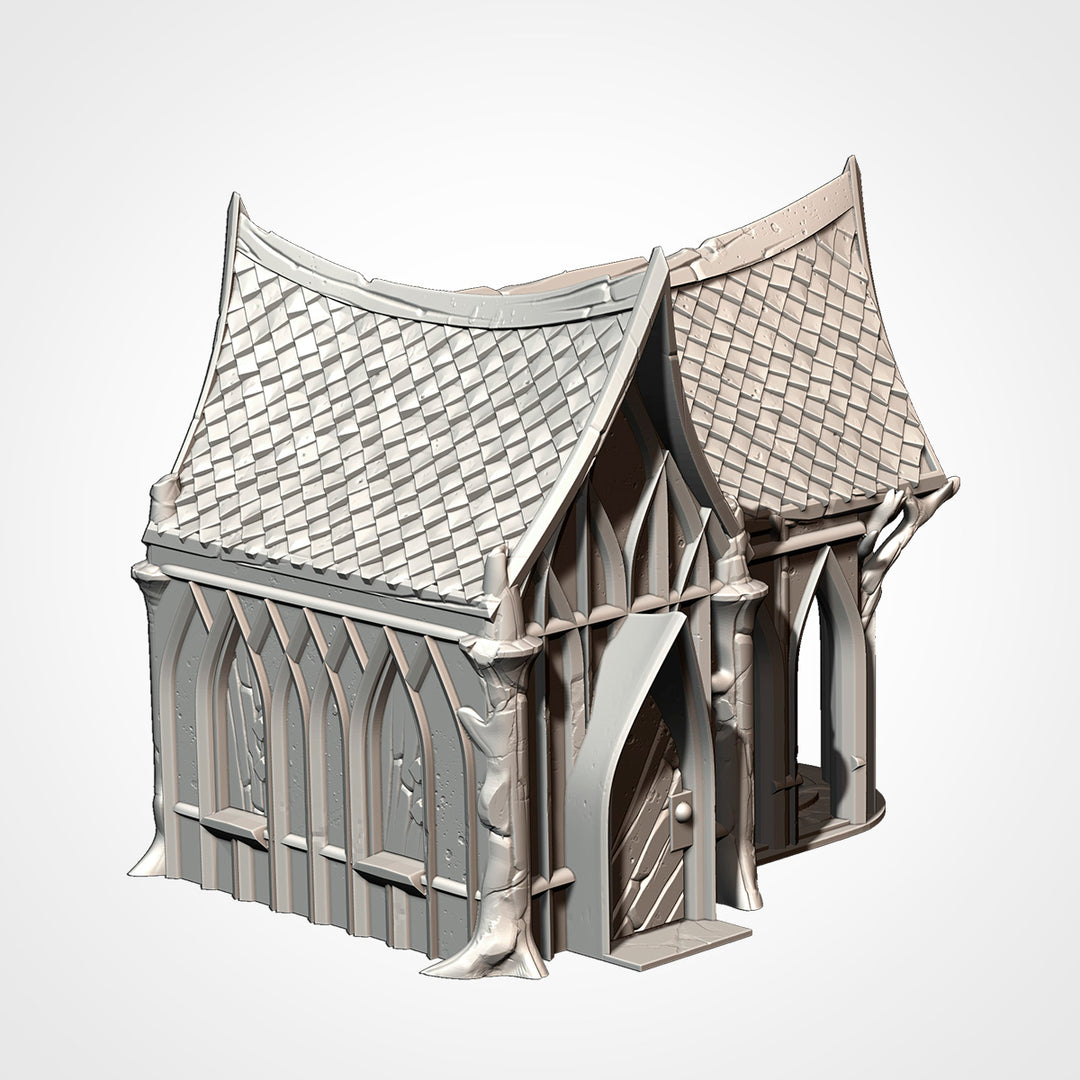 Wood Elf Village - Complete Fantasy Terrain Set