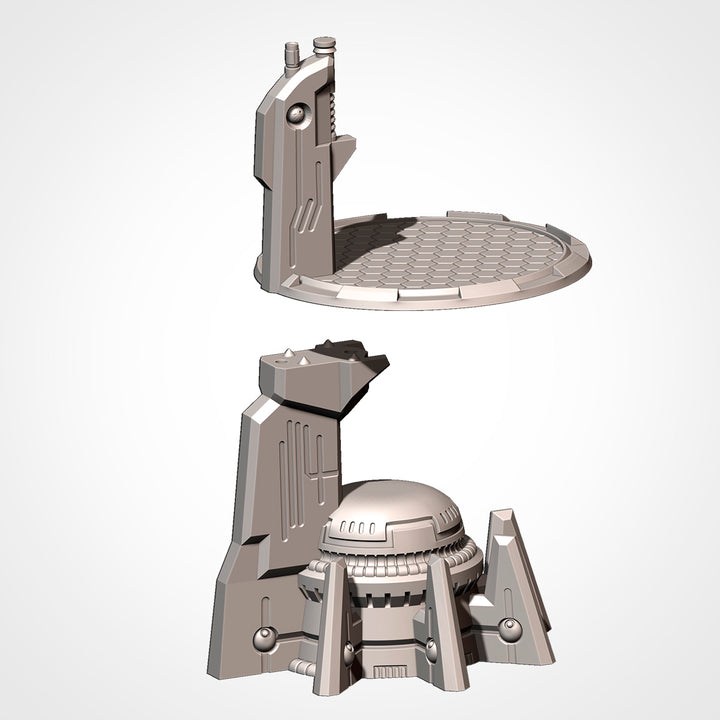 Xenos Buildings - Complete Sci-Fi Terrain Set