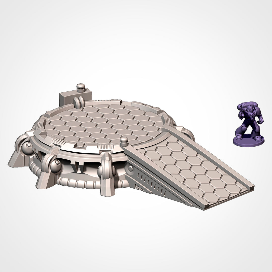 Xenos Buildings - Complete Sci-Fi Terrain Set