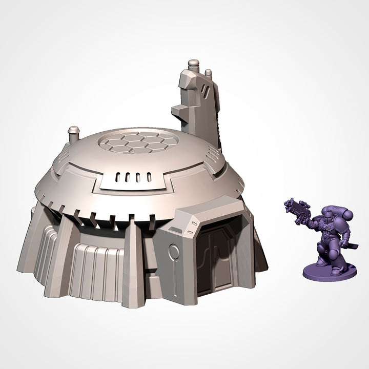 Xenos Buildings - Complete Sci-Fi Terrain Set