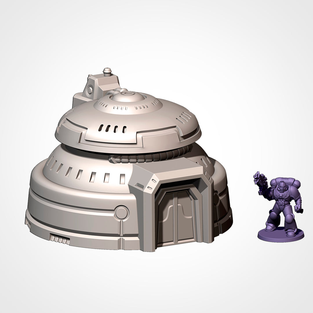 Xenos Buildings - Complete Sci-Fi Terrain Set