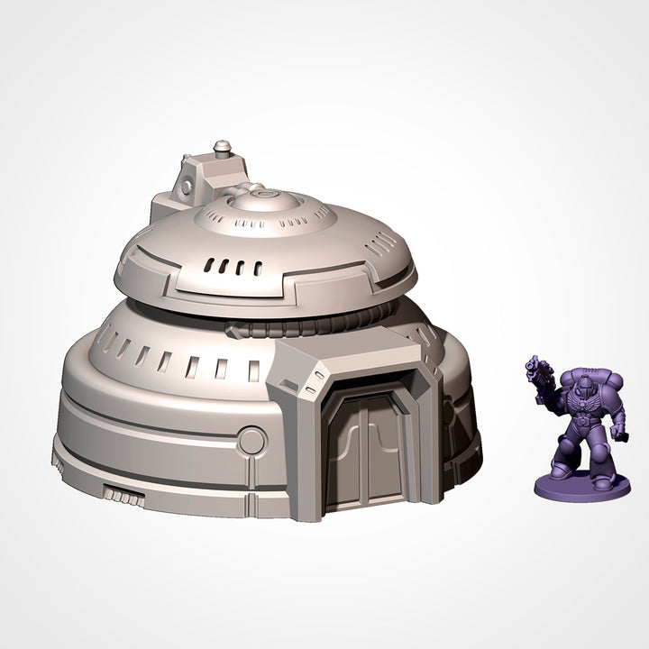 Xenos Buildings - Complete Sci-Fi Terrain Set