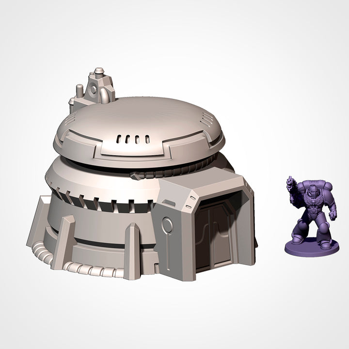Xenos Buildings - Complete Sci-Fi Terrain Set