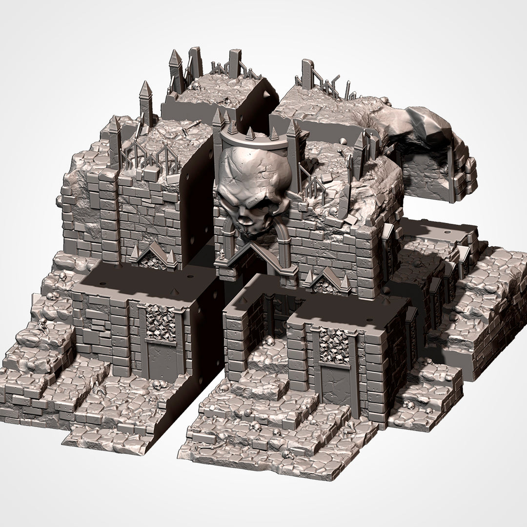 Cursed Mausoleum Terrain Set
