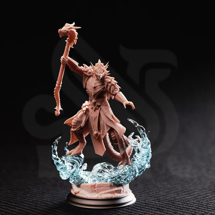 Chaos Dragonborn Sorcerer - Artizak Stormscale