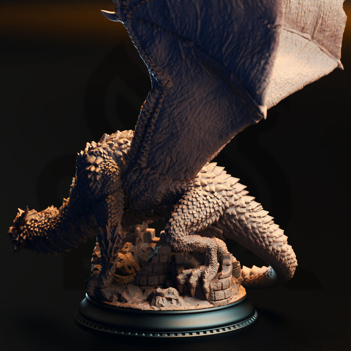 Adult Silver Dragon - Azmordion the Ever-Prideful