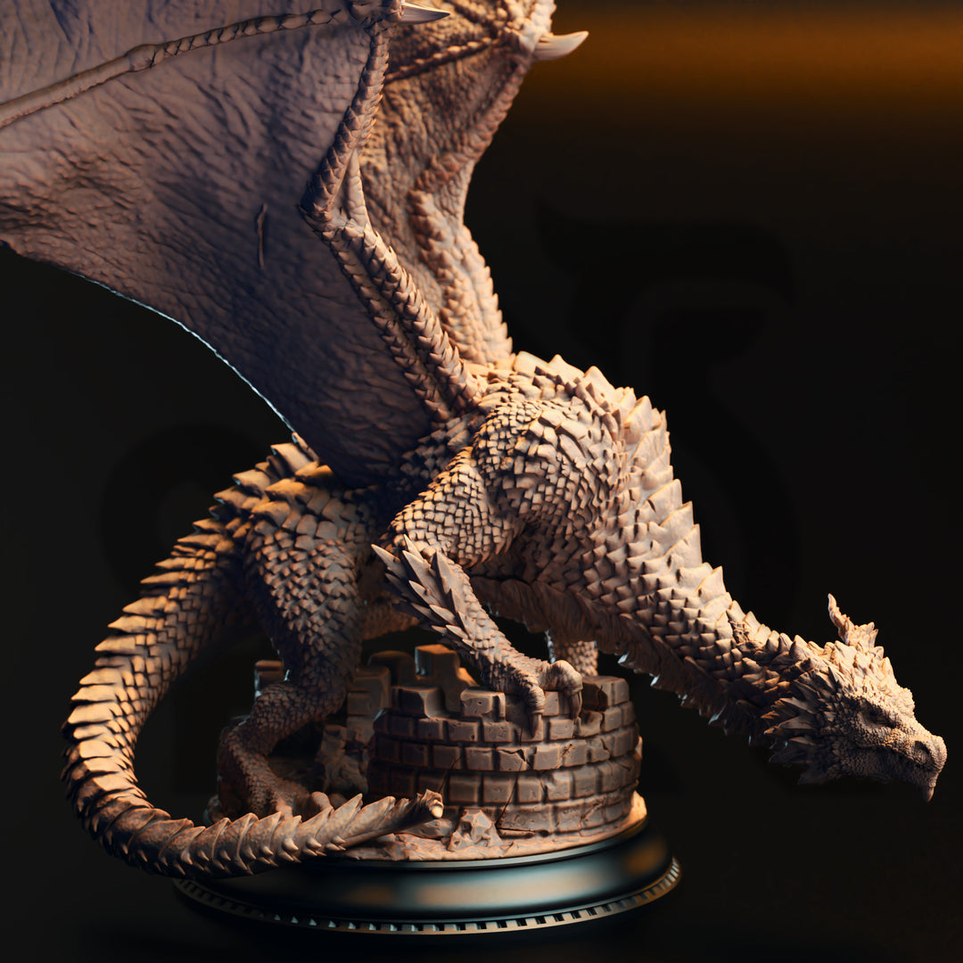 Adult Silver Dragon - Azmordion the Ever-Prideful
