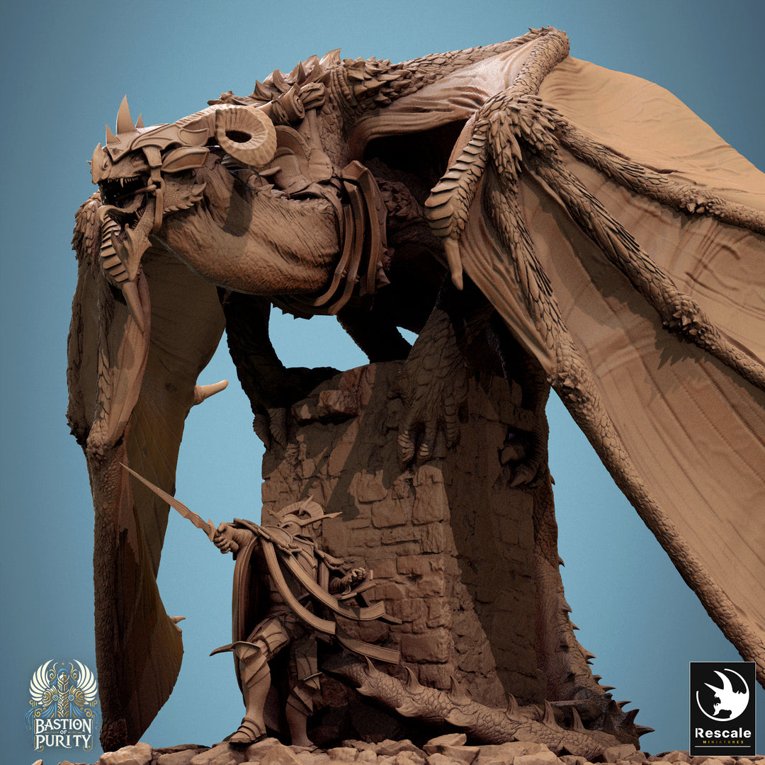 Dragon on a pillar