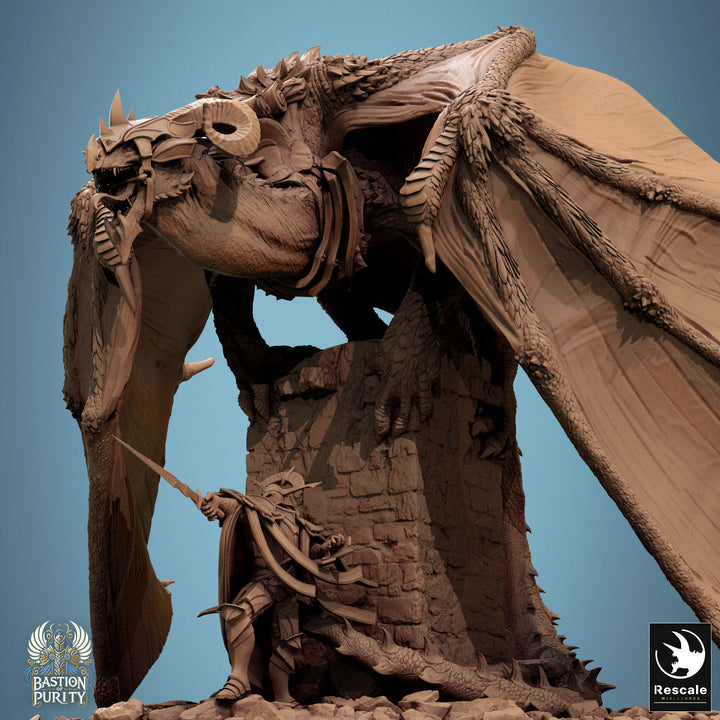 Dragon on a pillar