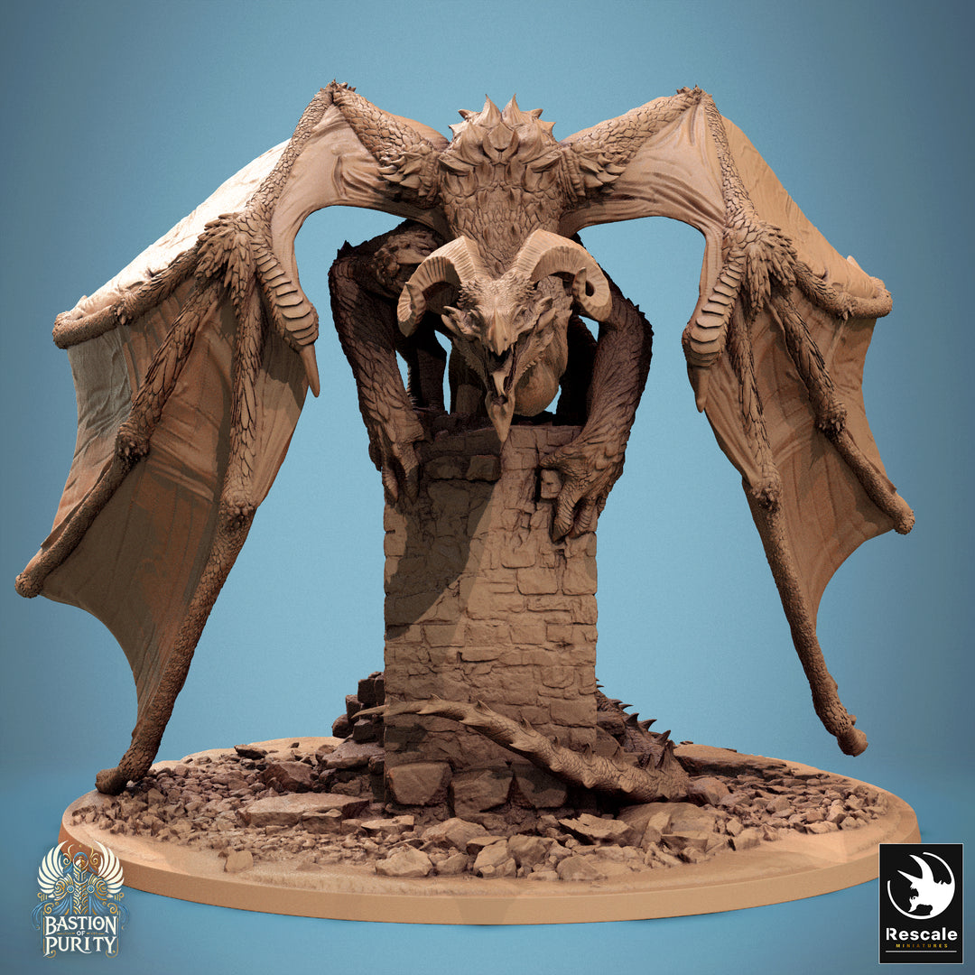 Dragon on a pillar