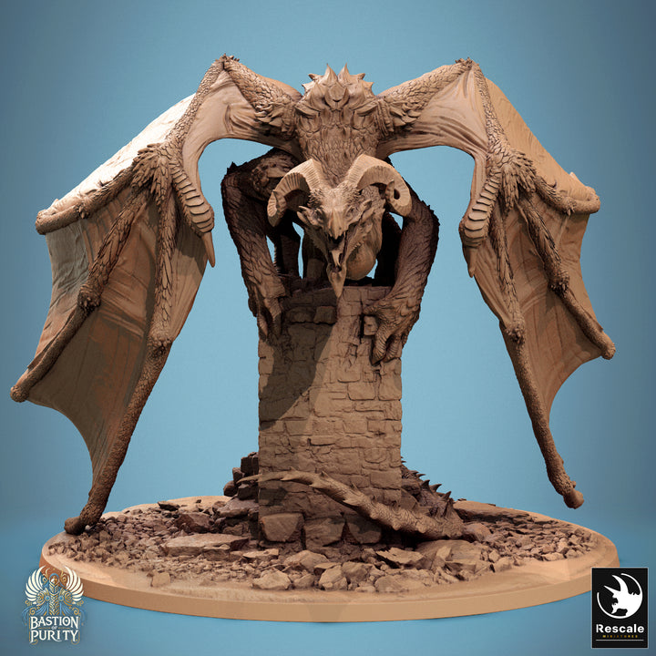 Dragon on a pillar