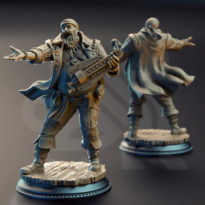 Hurdy Gurdy Pirate Bard - Bossman Bill