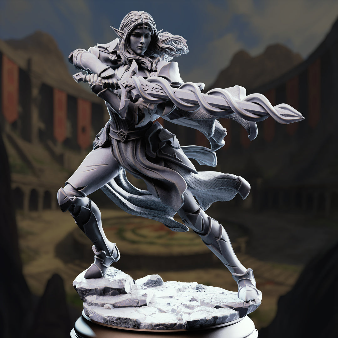 High Elf Spellsword - Cerindelia of House Verani