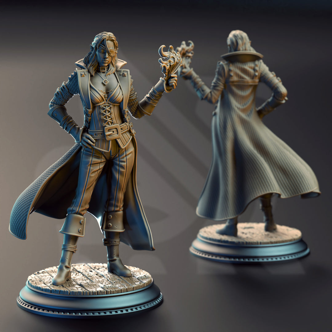 Elf Pirate Gambler Rogue - Charlotte-Anne