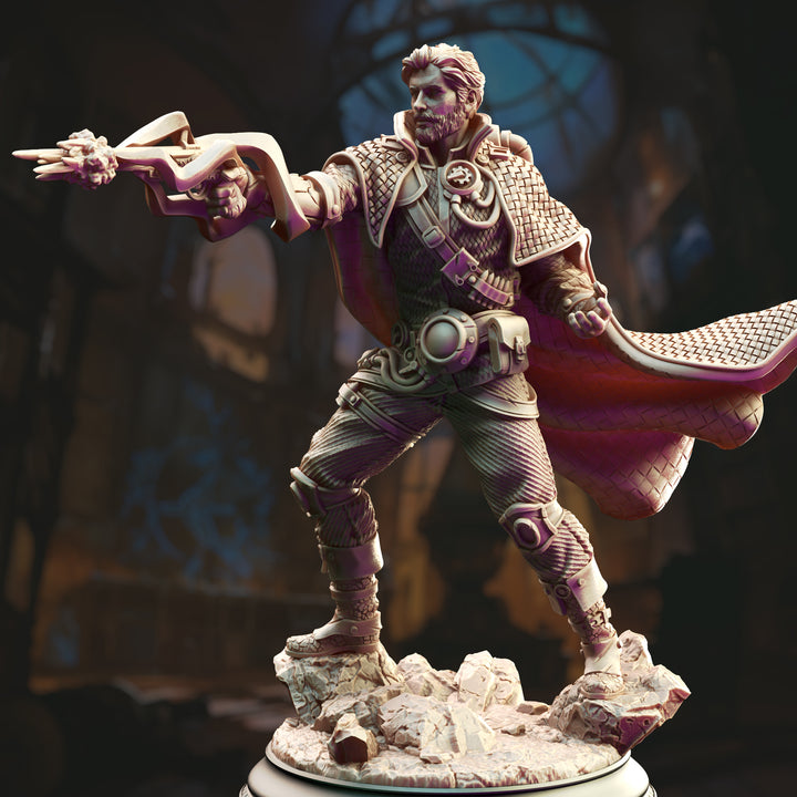 Human Artificer Gunslinger - Darian Jaegar