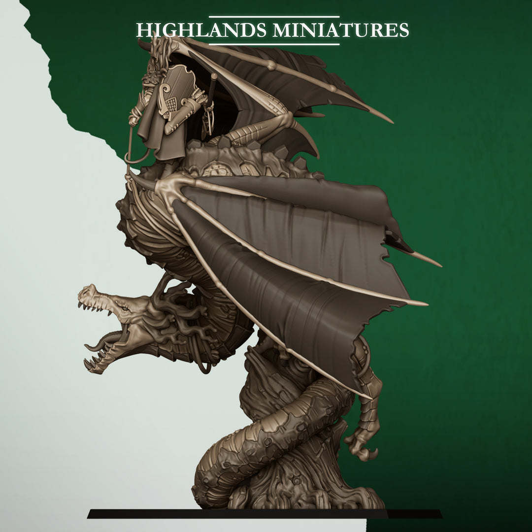 Feral Elf Prince on Feral Dragon
