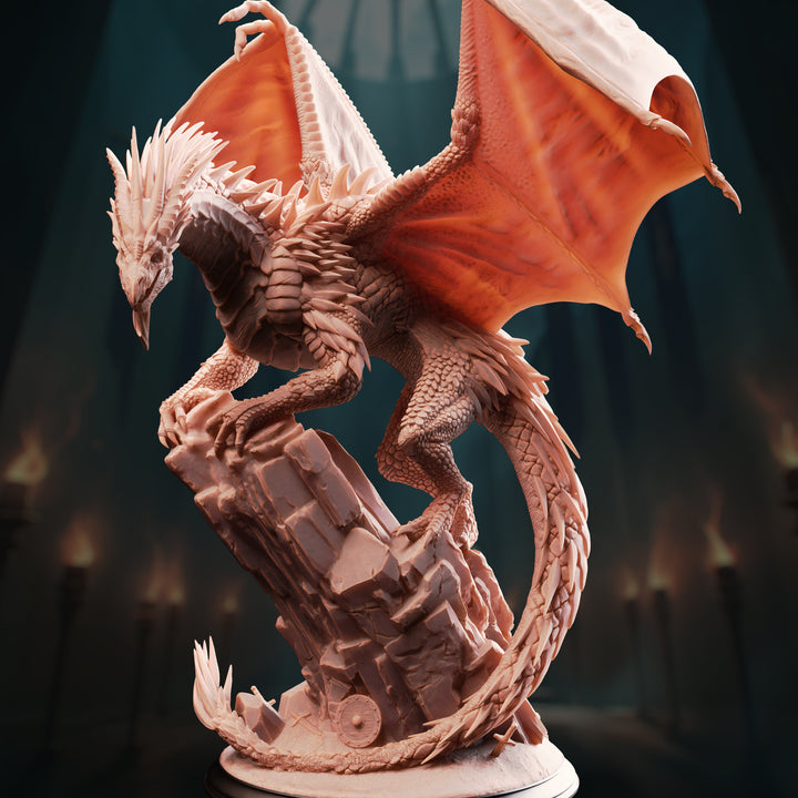 Adult Silver Dragon - GIntharax