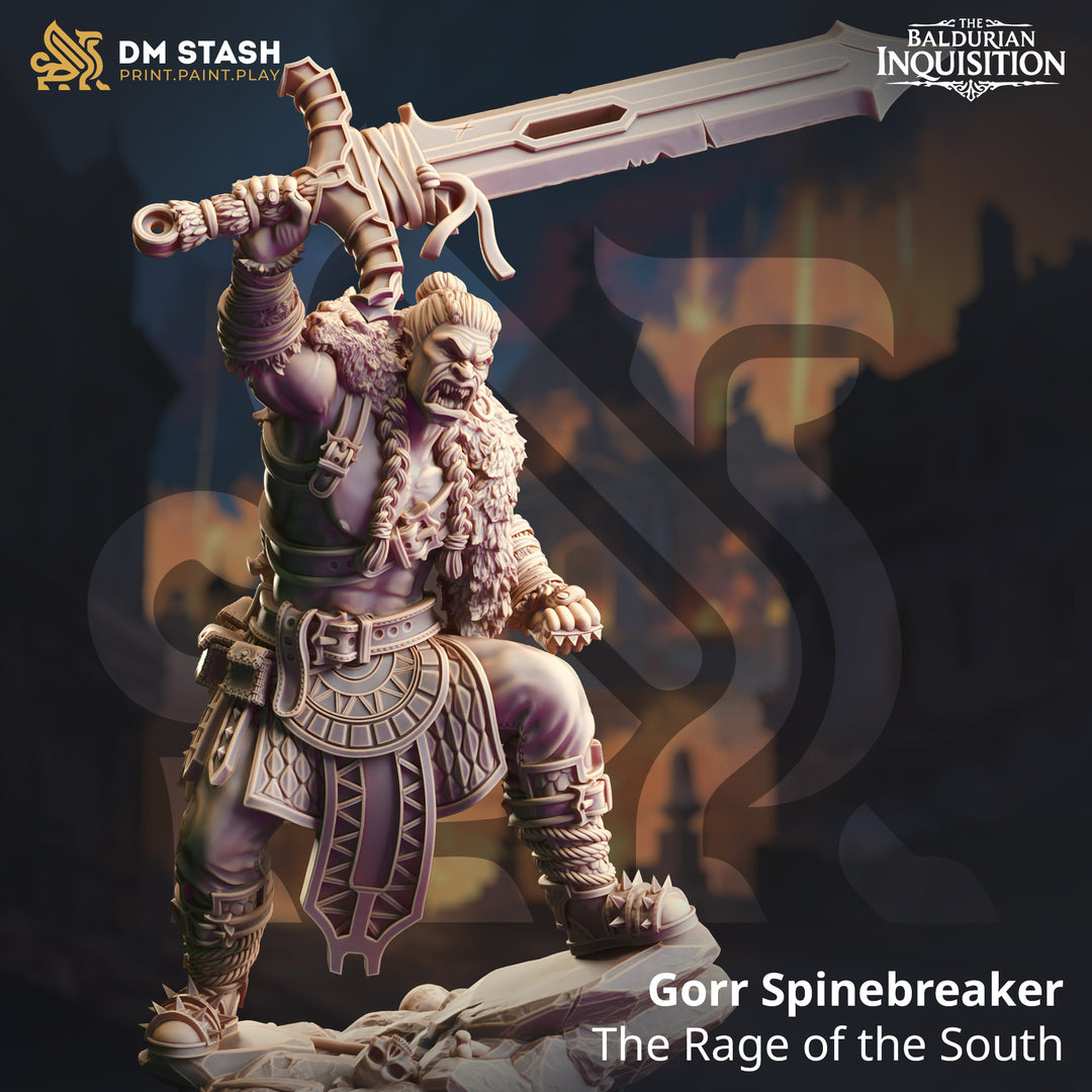 Half Orc Berzerker - Gorr