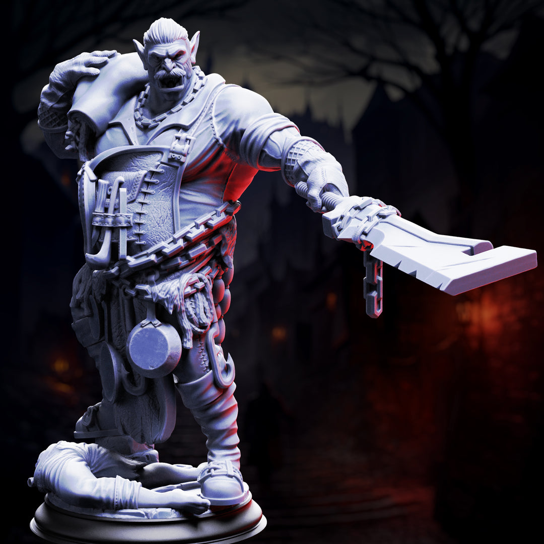 Half Orc Vampire Chef - Gunthrak Destraz