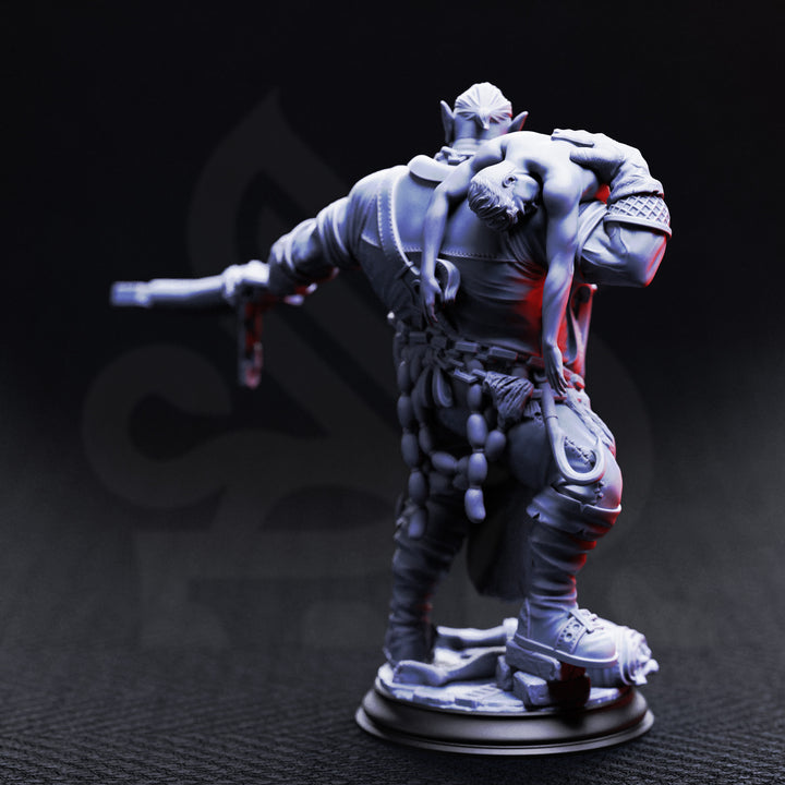 Half Orc Vampire Chef - Gunthrak Destraz