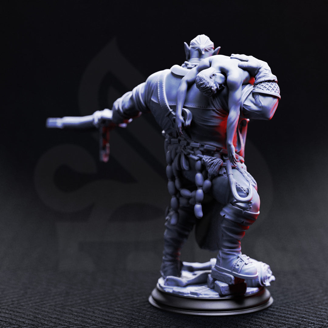 Half Orc Vampire Chef - Gunthrak Destraz