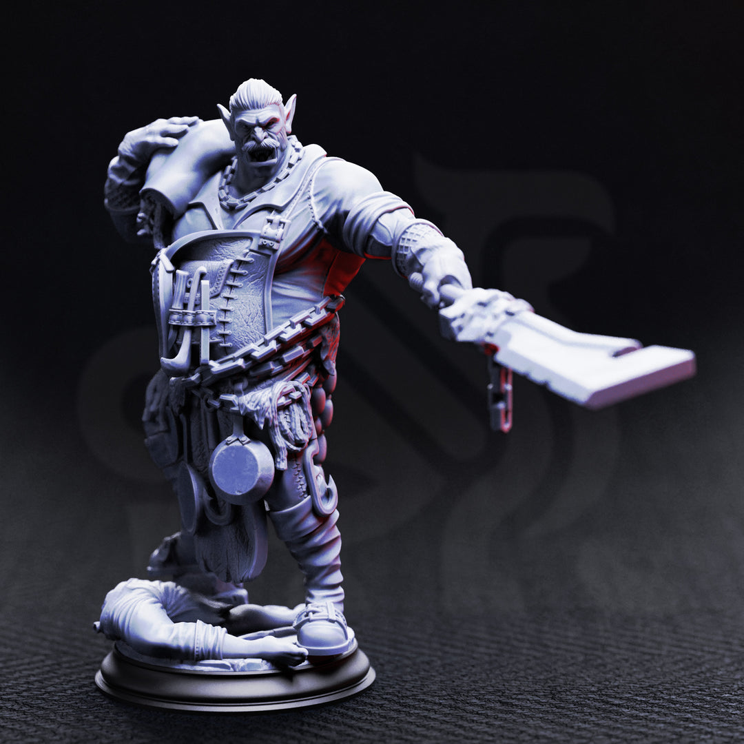 Half Orc Vampire Chef - Gunthrak Destraz