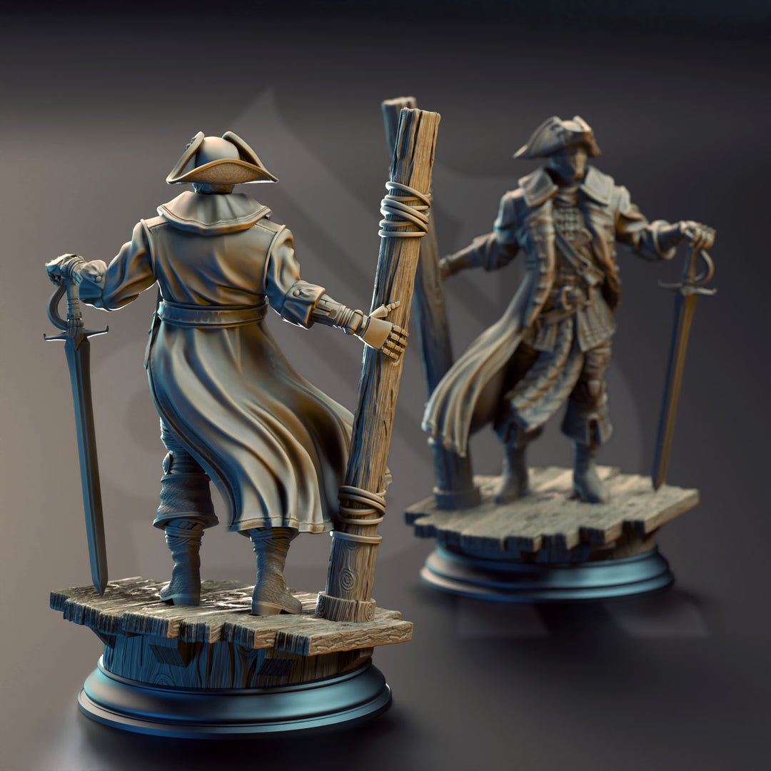 Warforged Swashbuckler - Harvold "Blue Eyes" Stalson
