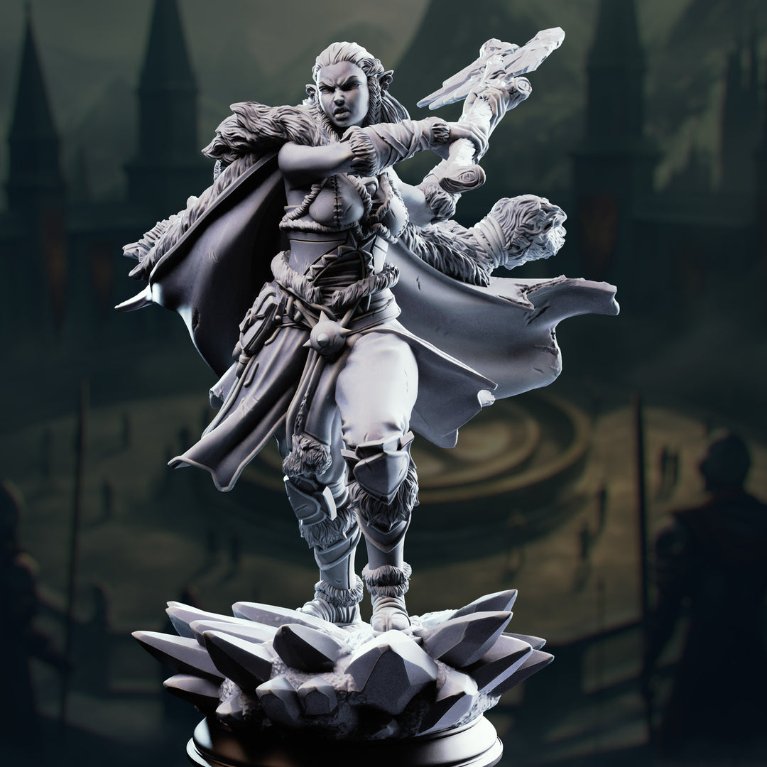 Goliath Barbarian Sorcer - ice Heart