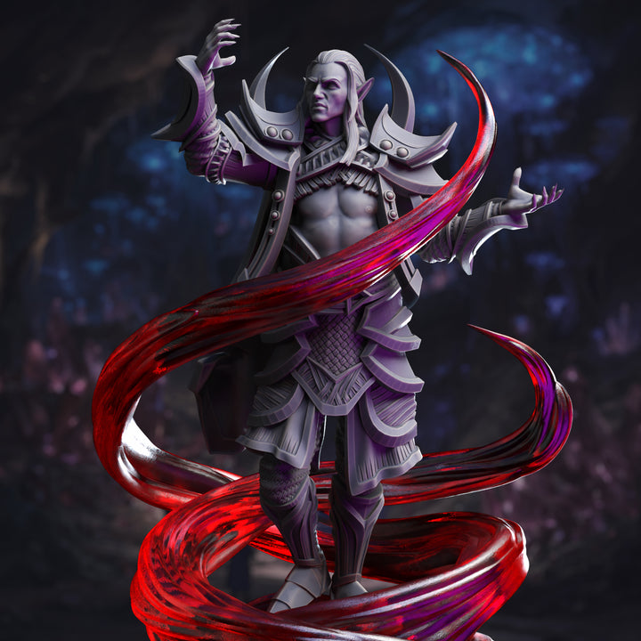 Drow Lunar Sorcerer - Ilvos Drak&