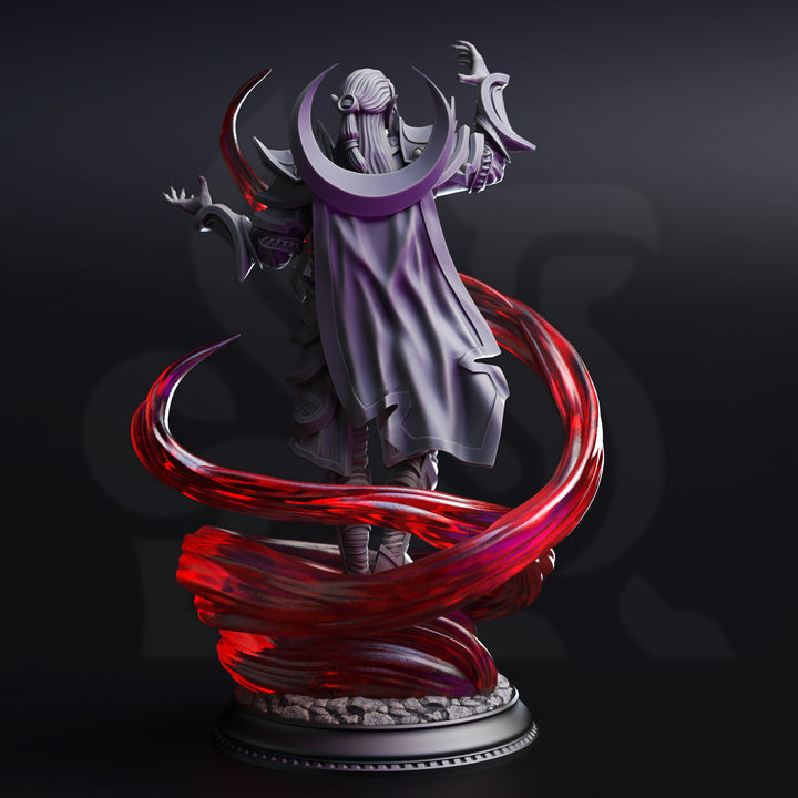 Drow Lunar Sorcerer - Ilvos Drak&