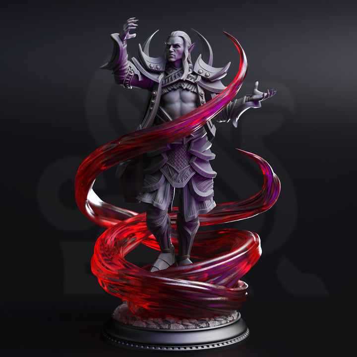 Drow Lunar Sorcerer - Ilvos Drak&