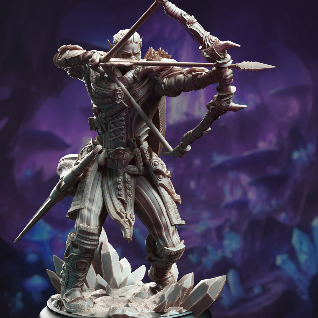 Drow Ranger of the Underdark - Indua&