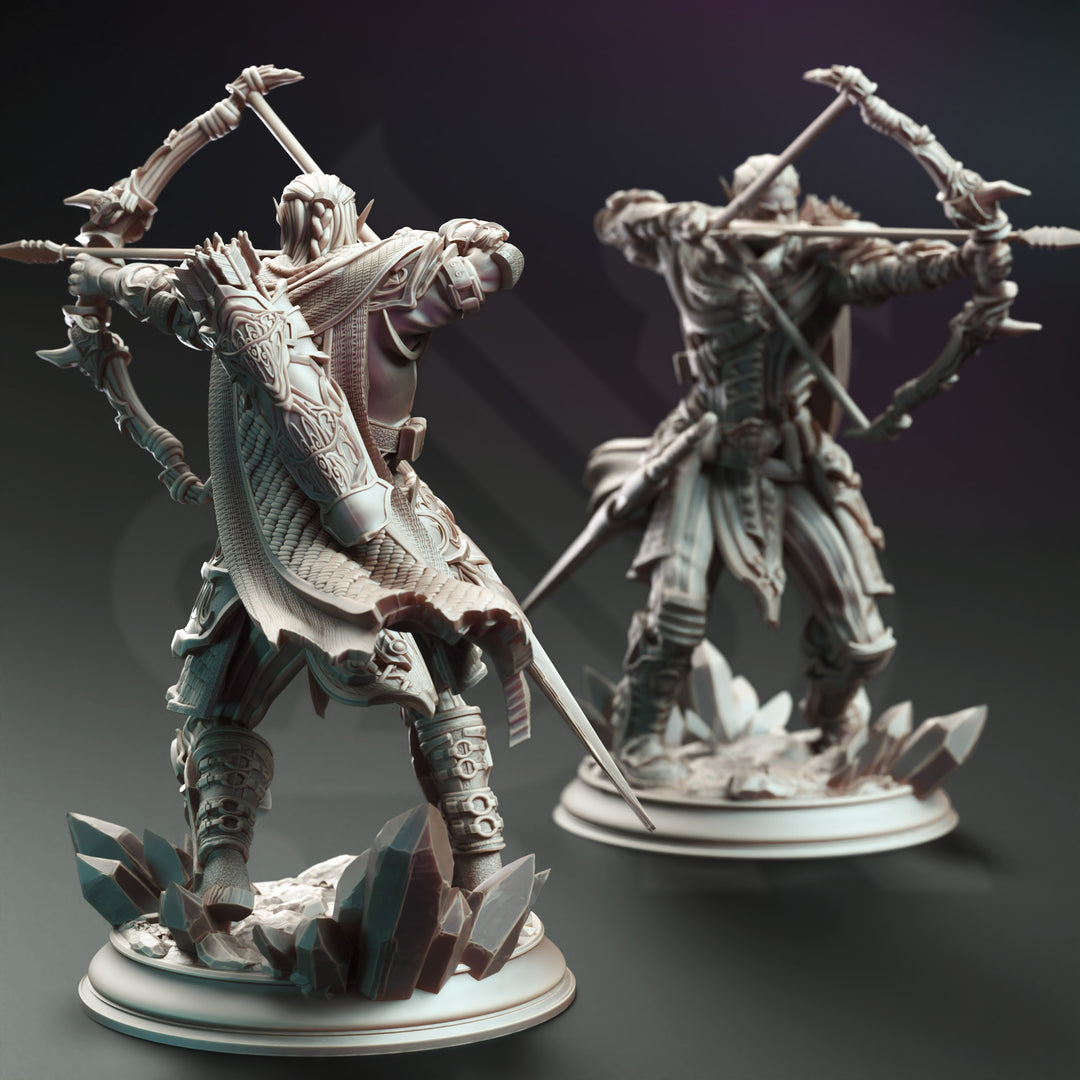 Drow Ranger of the Underdark - Indua&